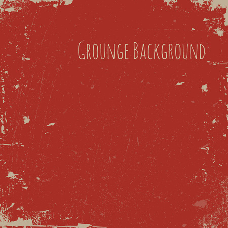 Grunge texture with dust and rough edges. Dirty dark red background. illustration.のイラスト素材