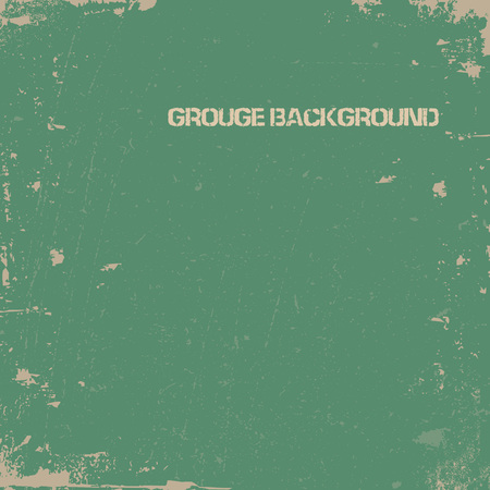 Grunge texture with dust and rough edges. Dirty dark green background. illustration.のイラスト素材