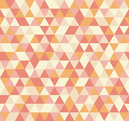 Colorful tile vector background illustration. Triangle geometric mosaic seamless pattern.