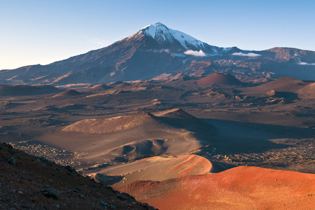 The   mountains of the central Kamchatka in Russia in the summerの写真素材