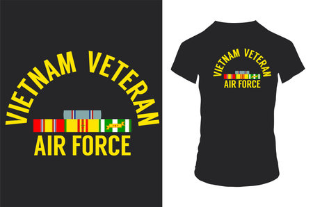 Welcome to my store,
Are you looking for a Vietnam Veteran  T-Shirt Design for your POD website or store? Then you have come to the right place. You can easily use this design.のイラスト素材