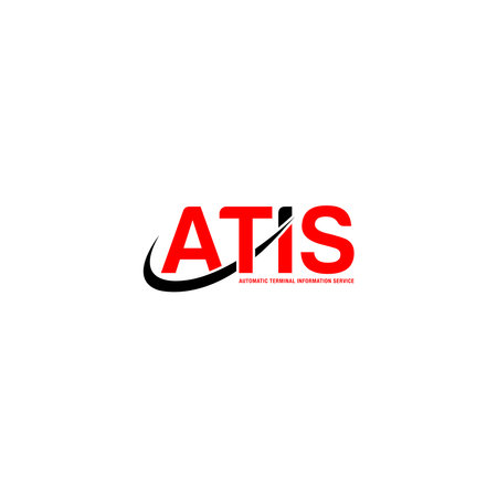 A T I S retro vintage simple rhombus FOUR 3 letter combination black red alphabet company logo design vector icon templateのイラスト素材