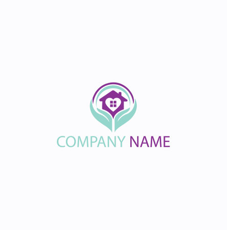 unique home estate logo, icon vector templateのイラスト素材