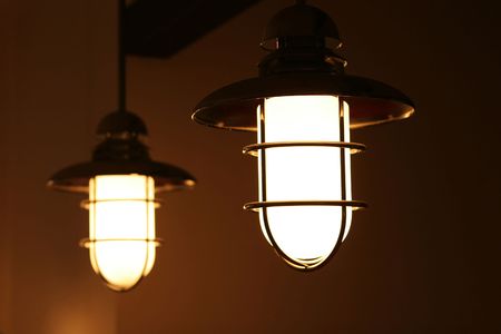 Two lamps. Two lamps.