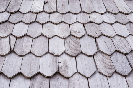 wooden roofの写真素材