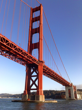 Golden gate birdge, califonia, USAの写真素材