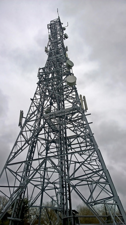 TV radio and mobile communications mast
