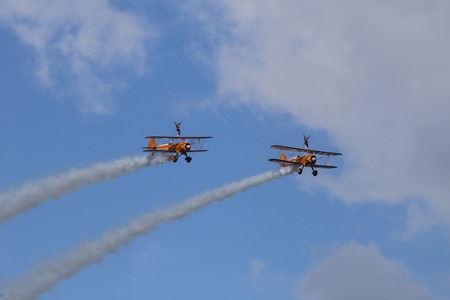 Torquay, Devon, UK, 12 June 2016 Showing various planes at the air display at the Torquay airshow,...