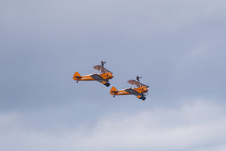 Torquay, Devon, UK, 12 June 2016 Showing various planes at the air display at the Torquay airshow,...