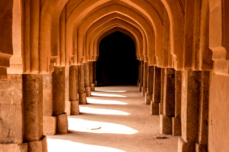 Mahrauli Park-New Delhi-Indiaの写真素材