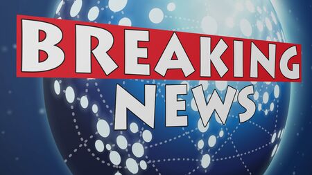 Breaking News Graphic 002の写真素材