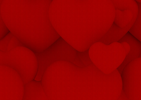 3d heart on grunge and light backgroundの写真素材