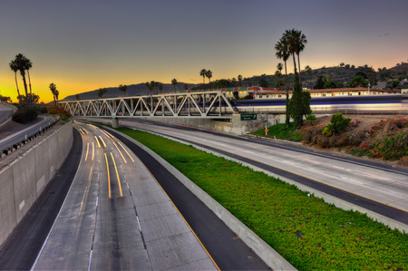 Express way to the sunset