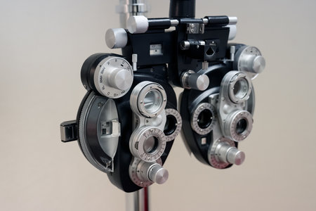 Traditional tool of the optometrist is the phoropter to measure the strength needed for patients'...
