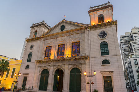 Macau Cathedral (The Historic Centre of Macau)の写真素材