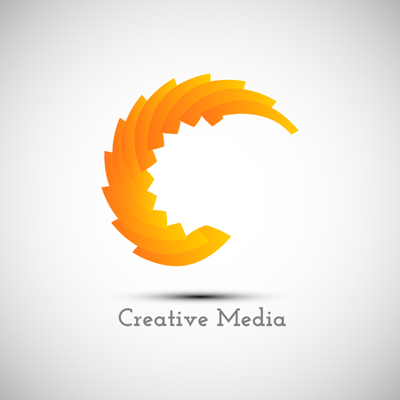 Vector icon for branding and identity illustration.
Letter C icon template vector illustration design.のイラスト素材