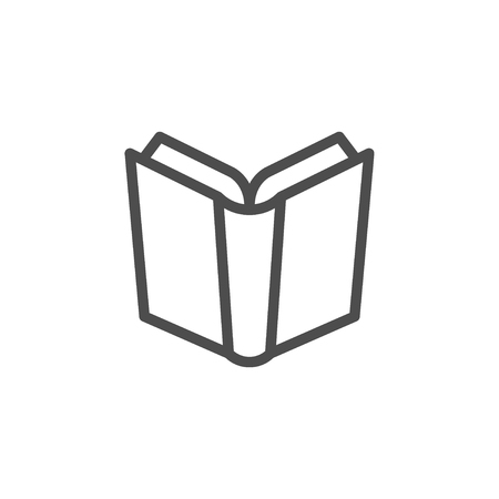 Book line iconのイラスト素材