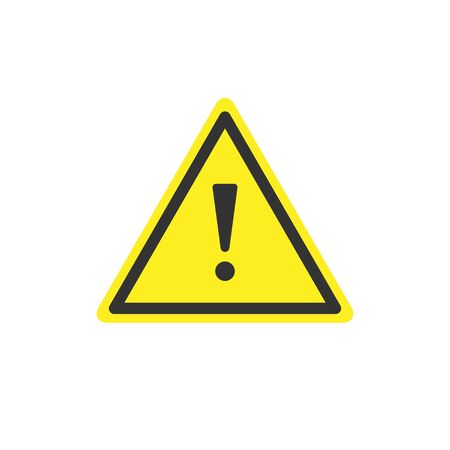 Warning sign and caution concept