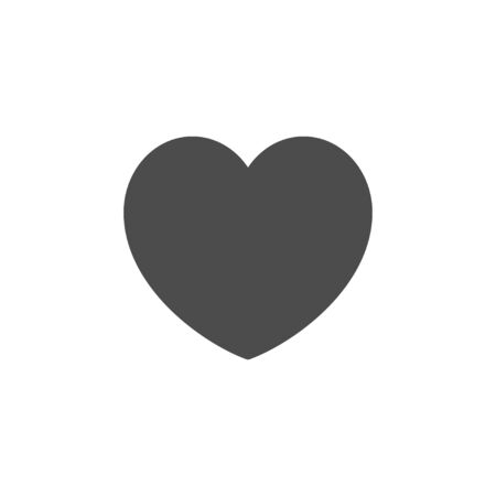 Heart glyph icon and romance elementのイラスト素材