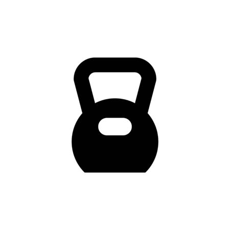 Weight for sport glyph iconのイラスト素材