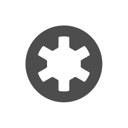 Internal washer line outline iconのイラスト素材
