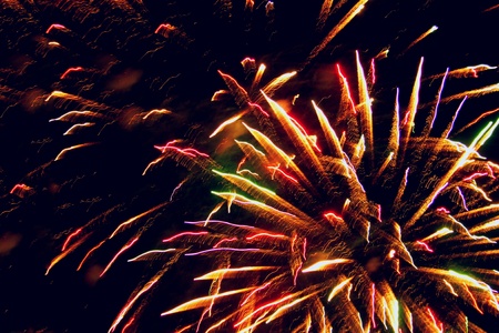 Firework in fiesta
