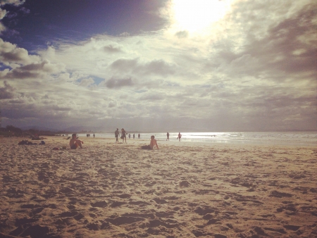 Chillin at the beachの素材