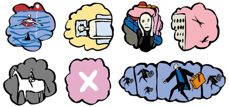 Different kinds of nightmaresのイラスト素材