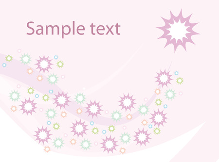 Backdrop for children with place for textのイラスト素材