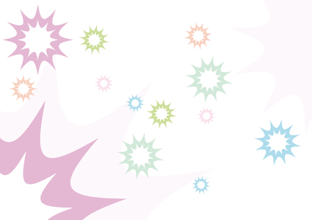 Pink Backdrop design for childrenのイラスト素材