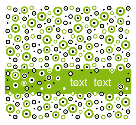 Green dot pattern with place for your textのイラスト素材