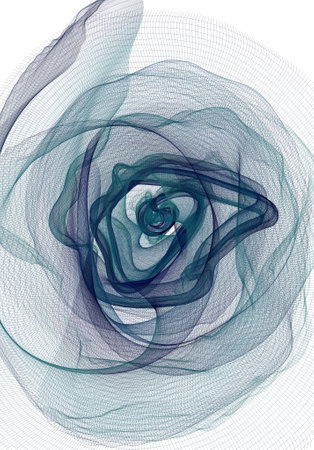 abstract fractal background a computer-generated 2D illustration, texture