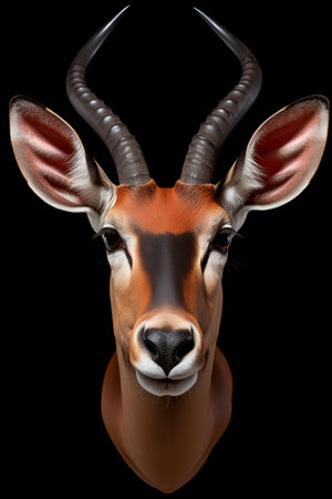 Photo of Impala on savanna at sunsetの素材