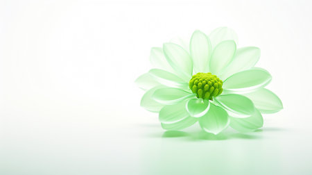 Photo of beautiful Chrysopsis flower isolated on white backgroundの素材