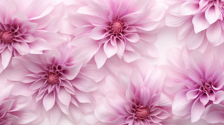Aster flower patterned backgroundの素材