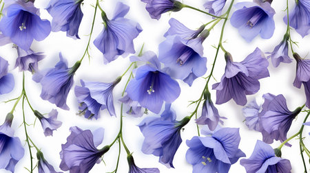Canterbury flower patterned backgroundの素材