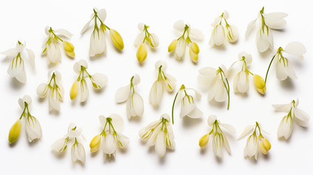 Dutchmans flower patterned backgroundの素材