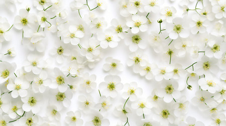Gypsophila flower patterned backgroundの素材
