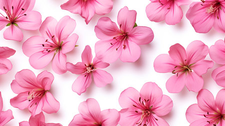 Godetia flower patterned backgroundの素材