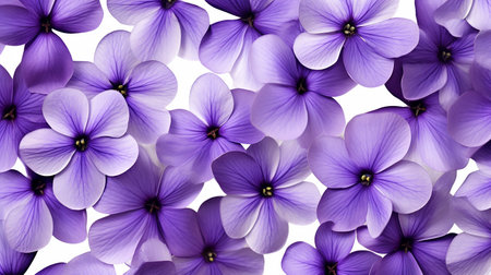 Violet flower patterned backgroundの素材