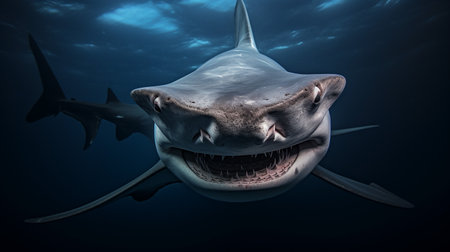 Wildlife photography of Photo of Hammerhead Sharkの素材
