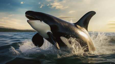 Wildlife photography of Photo of Killer Whaleの素材