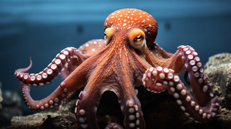 Wildlife photography of Photo of Octopusの素材