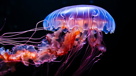 Wildlife photography of Photo of Jellyfishの素材