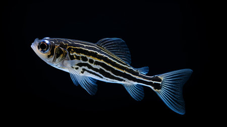 Wildlife photography of Photo of Zebrafishの素材