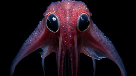 Wildlife photography of Photo of Vampire Squidの素材