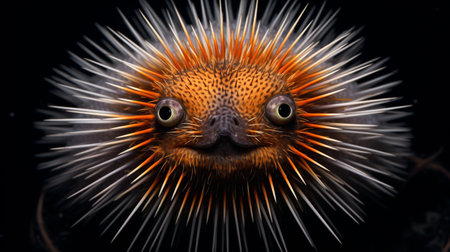 Wildlife photography of Photo of Urchinの素材