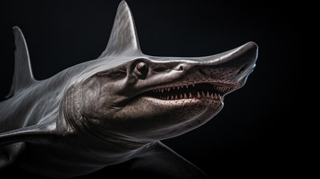 Wildlife photography of Photo of Hammerhead Sharkの素材