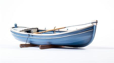 Displaying a 3D miniature Dinghyの素材