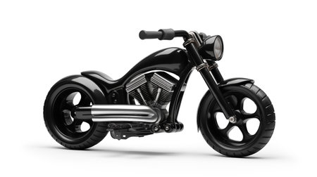 Displaying a 3D miniature Cruiser Bikeの素材